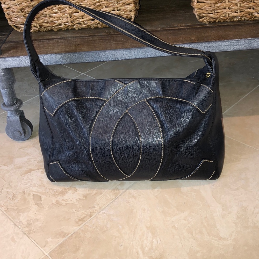 Black Chanel bag